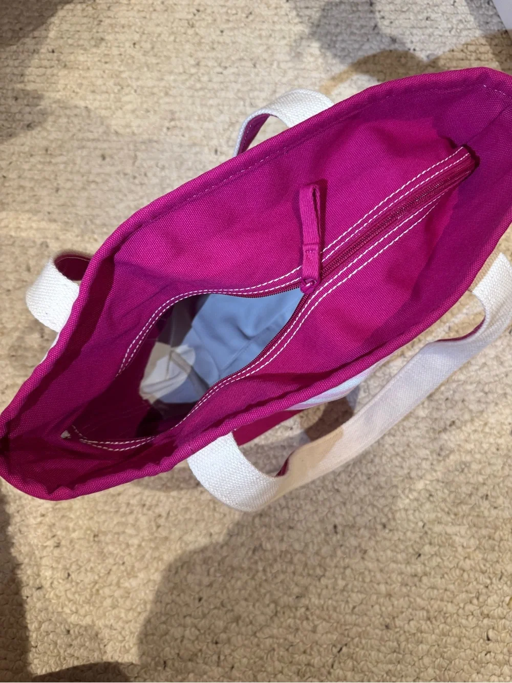 Land’s End Breast Cancer Awareness Medium Zip Top Tote